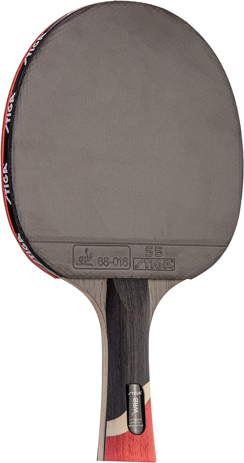 Pro Carbon + Raptor Performance-Level Table Tennis Rackets with Carbon Technology for Tournament Play - 7-Ply Blade with Flared Handles - 2Mm Sponge for Enhanced Control and Speed